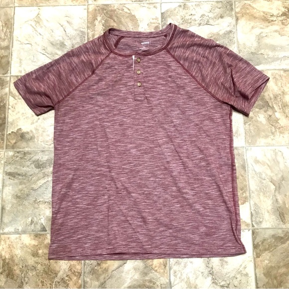 Sonoma Other - Sonoma maroon striped polo shirt size XL